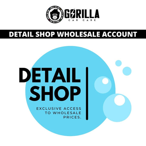 Detail Shop - Wholesale Account