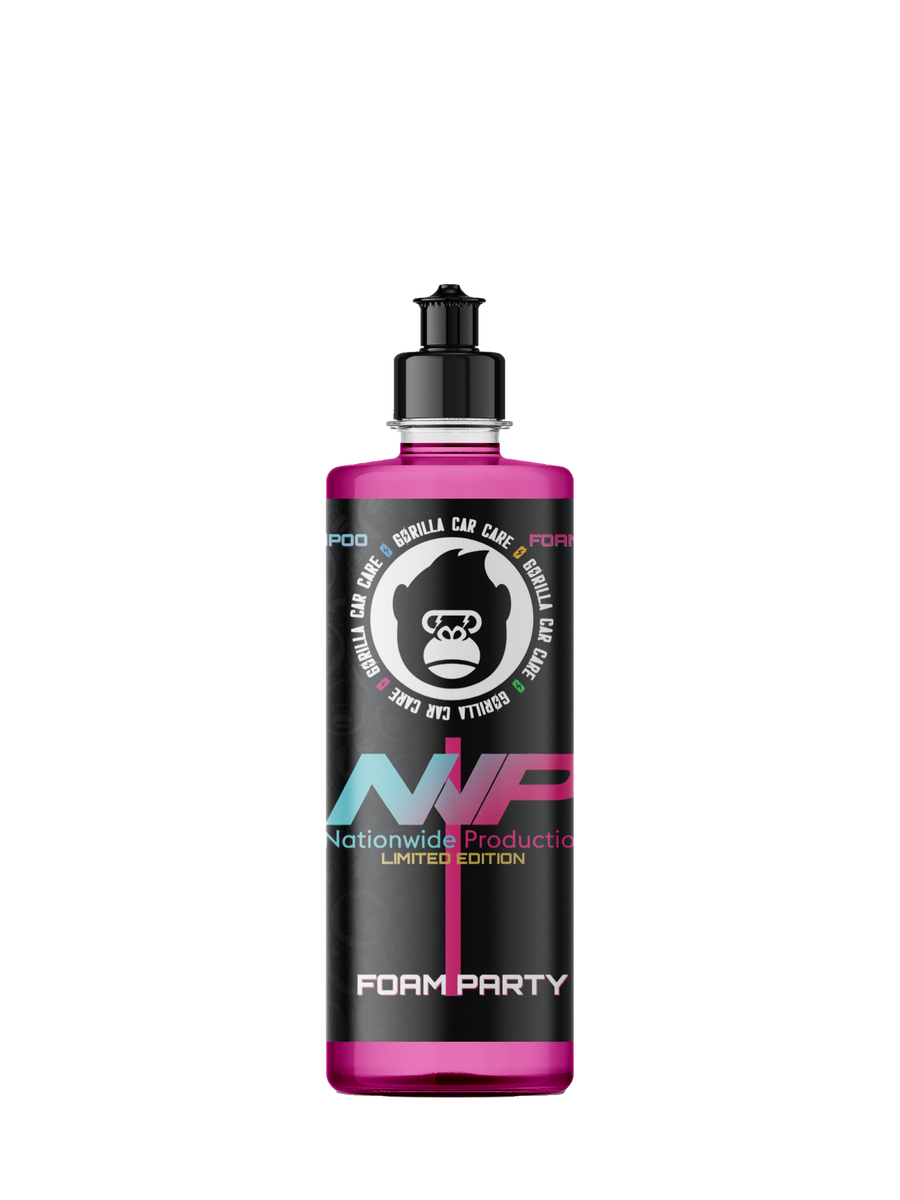 Nationwide Foam Party Shampoo Gorilla Car Care